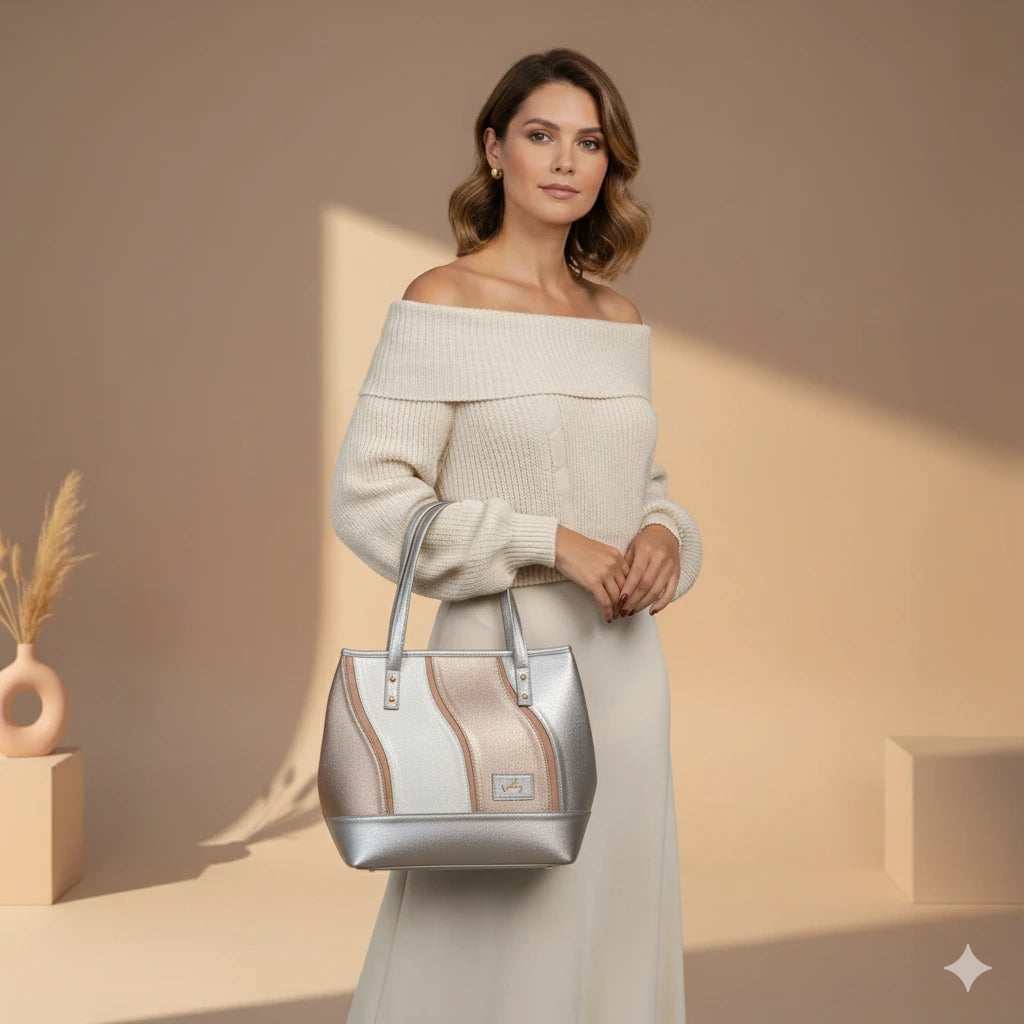 Bolso Premium De Lujo Velez Luna - Hecho en Cuero Legítimo - Calidad Artesanal